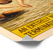  Barnum en Bailey Grand Water Circus Poster (Hoek)