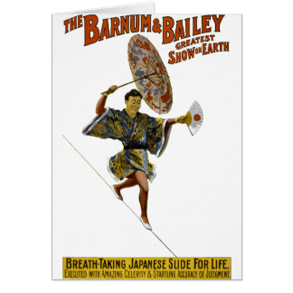 Barnum en Bailey: Japanse Tight-rope Walker