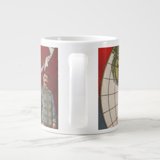  Barnum en Bailey Programma Hoesje Grote Koffiekop (Achterkant)