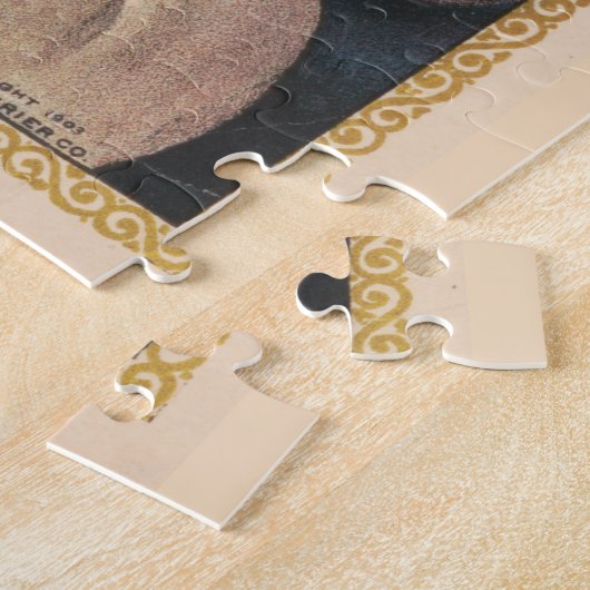 Barnum en Bailey Programma Hoesje Legpuzzel (Zijkant)