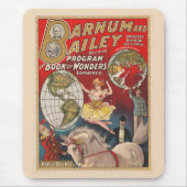  Barnum en Bailey Programma Hoesje Muismat (Voorkant)