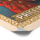 Barnum en Bailey Programma Hoesje Poster (Hoek)