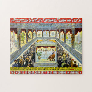 Barnum en Bailey - Supernatural Illusions, 1898 Legpuzzel