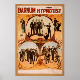 BARNUM Het Hypnotist VAUDEVILLE Poster