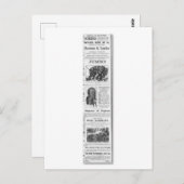 Barnum & London Moral Shows Ad Briefkaart (Voorkant / Achterkant)
