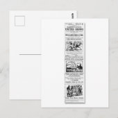 Barnum & London United Shows Ad Briefkaart (Voorkant / Achterkant)