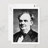 Barnum ~ P.T. American Showman Entertainer Briefkaart (Voorkant / Achterkant)