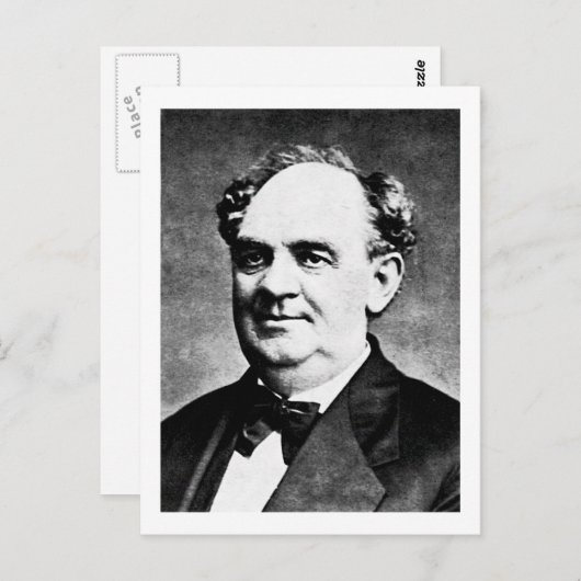 Barnum ~ P.T. American Showman Entertainer Briefkaart (Voorkant / Achterkant)