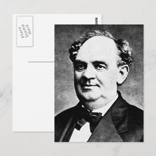 Barnum ~ P.T. American Showman Entertainer Briefkaart (Voorkant / Achterkant)