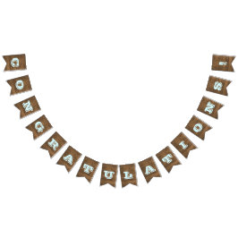 Barnwood Aqua  Alle Gelegenheid Banner