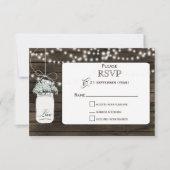 Barnwood baby's ademmetselaar potje RSVP 3.5 x 5 Kaartje (Voorkant)