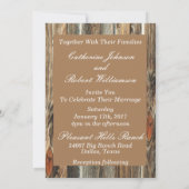 Barnwood Cross met touwen en conchos Kaart (Achterkant)