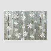 Barnwood Daisy Tissuepapier (Voorkant)