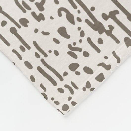 Barnwood Home Decor Fleece Deken (Hoek)