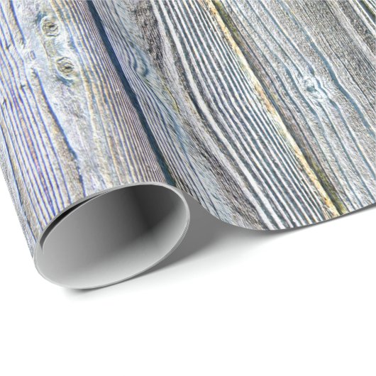 Barnwood hout graan boom schors rustiek noodlijden cadeaupapier (Rol Hoek)