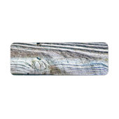 Barnwood hout graan boom schors rustiek noodlijden etiket (Voorkant)