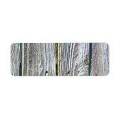 Barnwood hout graan boom schors rustiek noodlijden etiket (Voorkant)