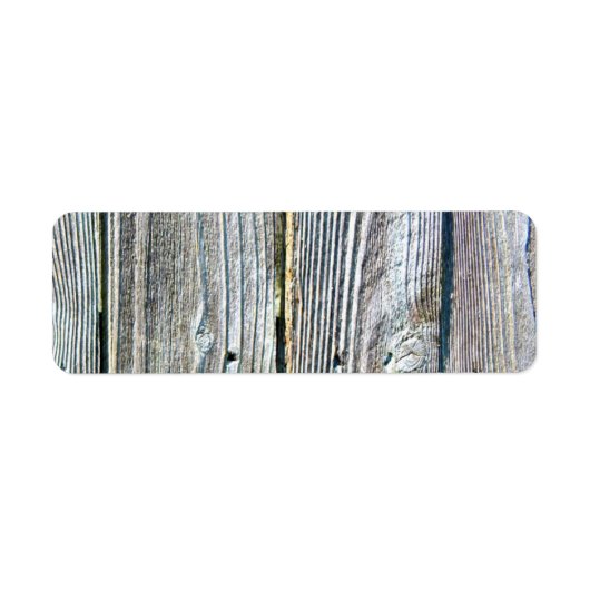 Barnwood hout graan boom schors rustiek noodlijden etiket (Voorkant)