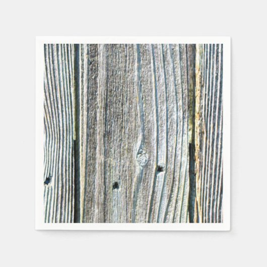 Barnwood hout graan boom schors rustiek noodlijden servet (Voorkant)