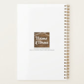 Barnwood Licht Aqua Rustic Persoonlijke Dag Planner