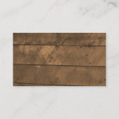 Barnwood Lights Aqua Bruids Huwelijksregister Informatiekaartje (Achterkant)