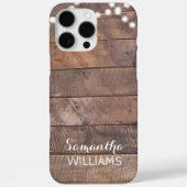 Barnwood Lights gepersonaliseerde telefoonhoes Case-Mate iPhone Case (Achterkant)