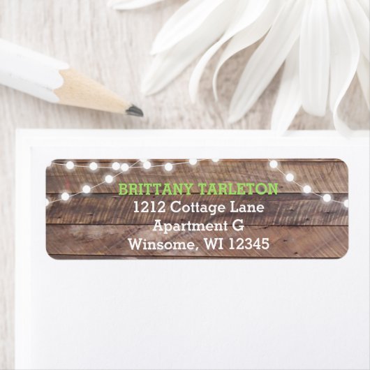 Barnwood Lights Groen Etiket (Insitu)