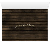 Barnwood Rustic, herfstbruidstabel (Binnen Horizontaal (Onder))