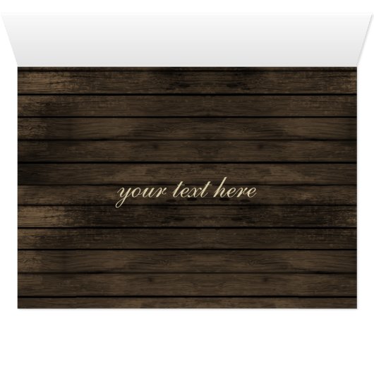 Barnwood Rustic, herfstbruidstabel (Binnen Horizontaal (Onder))