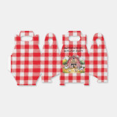 Barnyard Animals 1st. Birthday Party Bedankdoosjes (Uitgevouwen)