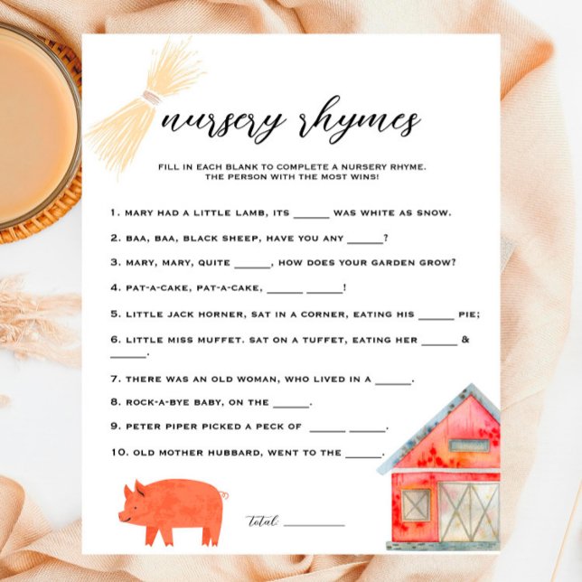 Barnyard Animals - Baby Nursery Rhymes Game (Creator heeft geüpload)