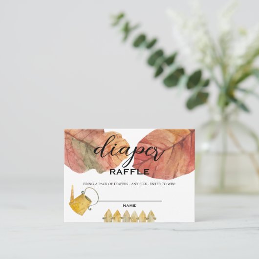 Barnyard Animals - Barn-luier Raffle-kaart Plaatskaartje (Staand voorkant)