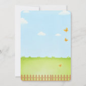 Barnyard Animals Ranch Kids Birthday Kaart (Achterkant)