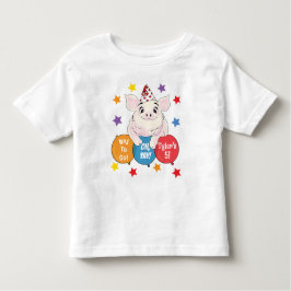 Barnyard Animals verjaardagsfeestje Kinder Shirts