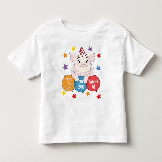 Barnyard Animals verjaardagsfeestje Kinder Shirts (Voorkant)