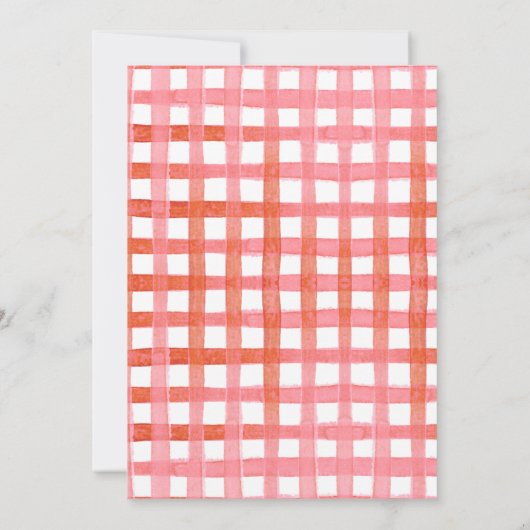 Barnyard Any Age Birthday Invitation Kaart (Achterkant)