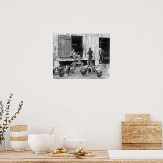 Barnyard Banjo Player, 1927.  foto Poster (Keuken)