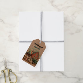 Barnyard Bash-cadeautags 🎁🐄 Cadeaulabel
