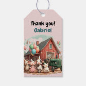 Barnyard Bash Gift Tags 🎁 🐄 Cadeaulabel (Voorkant)