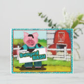 Barnyard Bash Kaart (Staand voorkant)