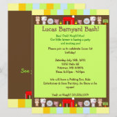 Barnyard Bash Kaart (Voorkant / Achterkant)