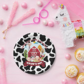 Barnyard Bash Verjaardagspapier Bord (Feest)