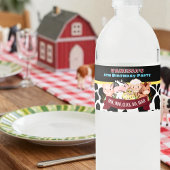 Barnyard Bash  Waterfles Etiket