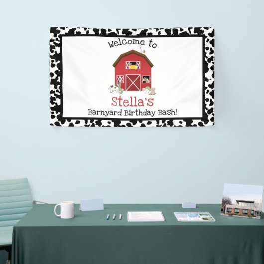 Barnyard Birthday Banner! Spandoek (Beurs)