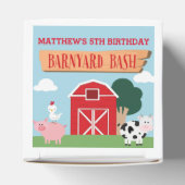 Barnyard Birthday Bash/Party Bedankdoosjes (Bovenkant)