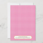 Barnyard Birthday Invitation Kaart (Achterkant)