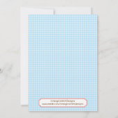 Barnyard Birthday Invitation Kaart (Achterkant)