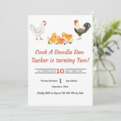 Barnyard Birthday Kaart (Staand voorkant)