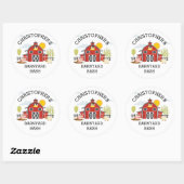 Barnyard Boerderij Animal Birthday Party Sticker (Vel)