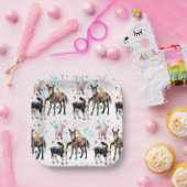 Barnyard Boerderij Dieren 1e Verjaardag Papieren Bordje (Feest)